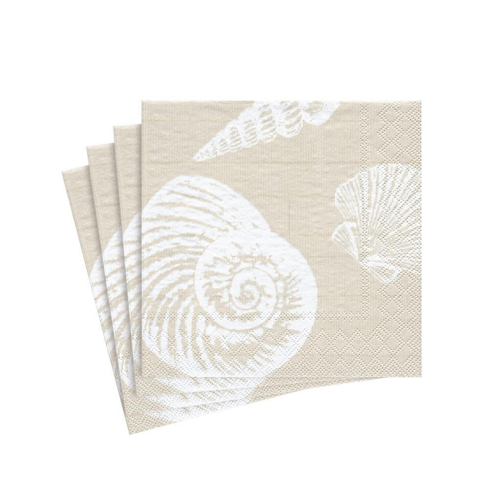 Shells Paper Cocktail Napkins